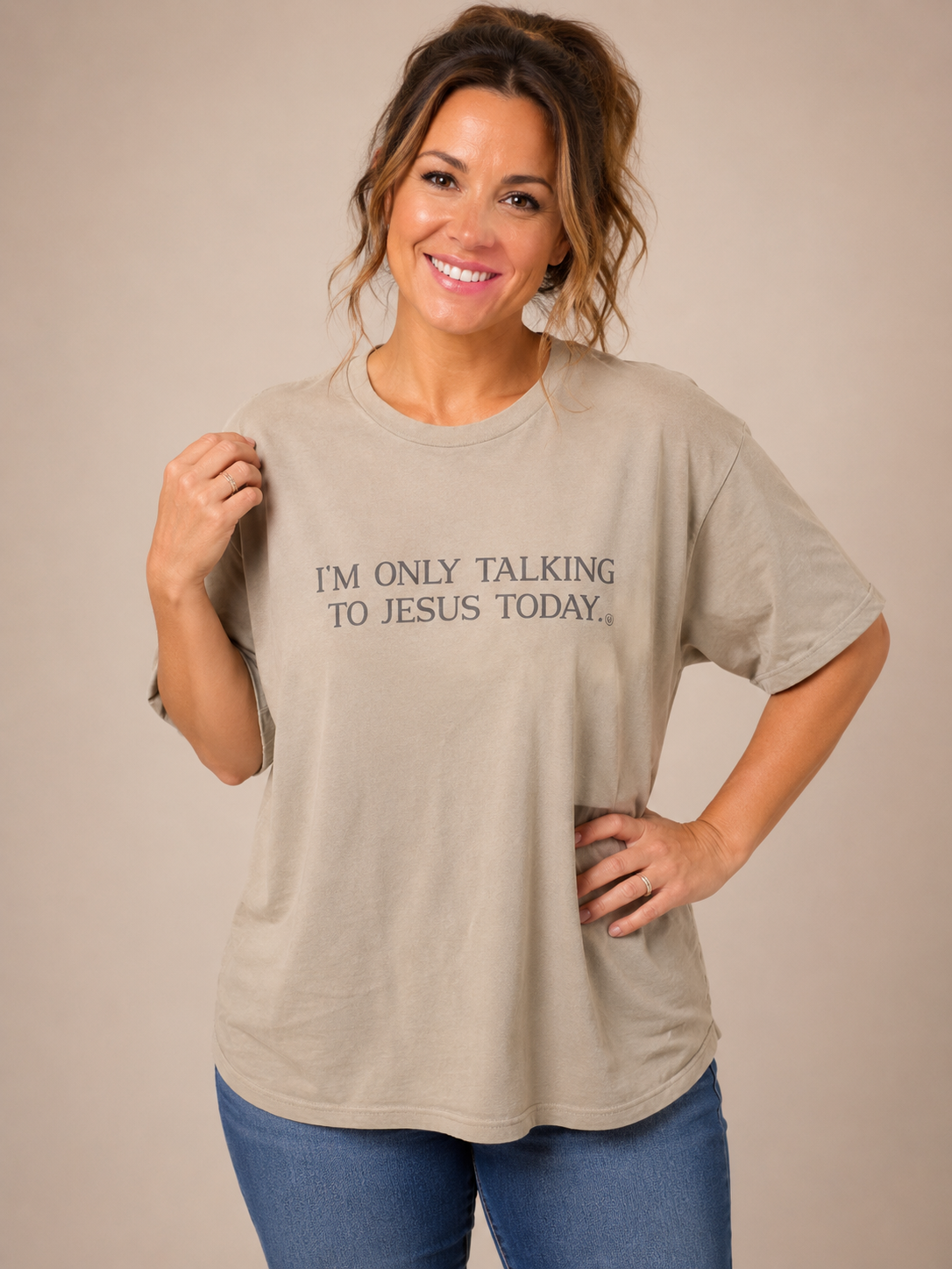 Only Talking to Jesus T-Shirt