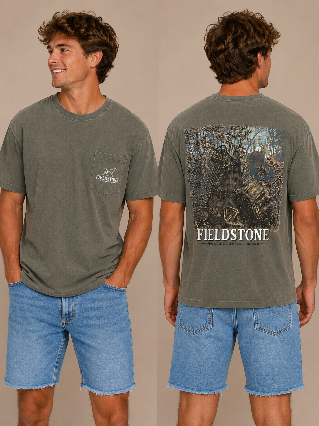 Adult Fieldstone Hunting T-Shirt