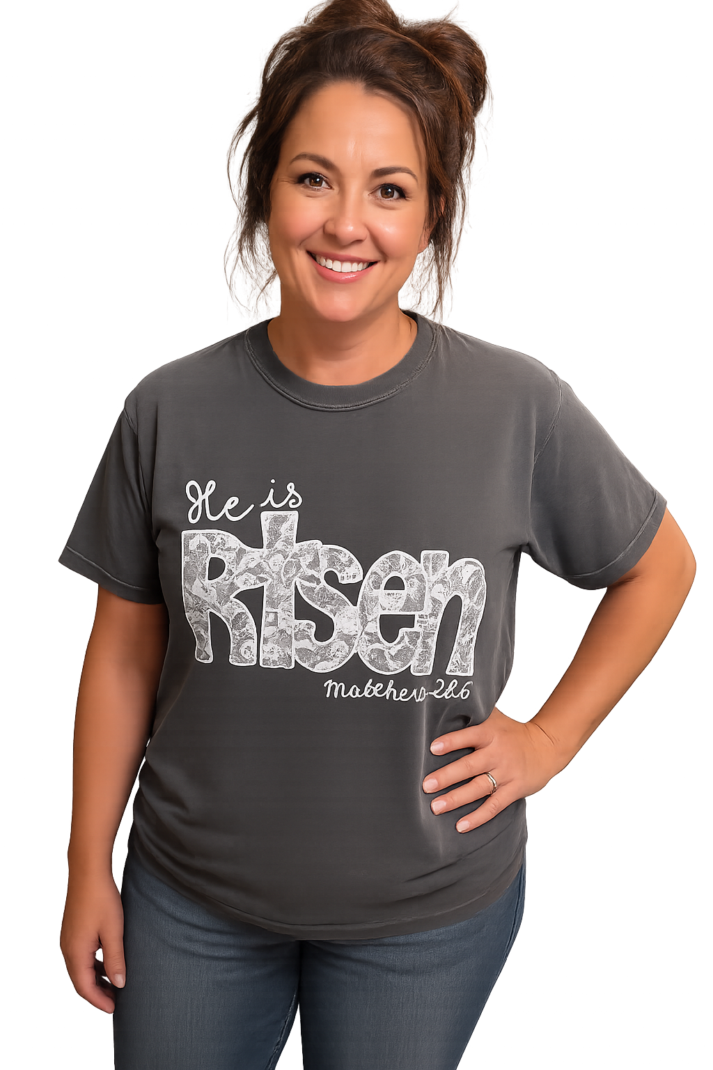 Adult He is Risen T-Shirt