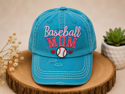 Baseballl Mom Cap