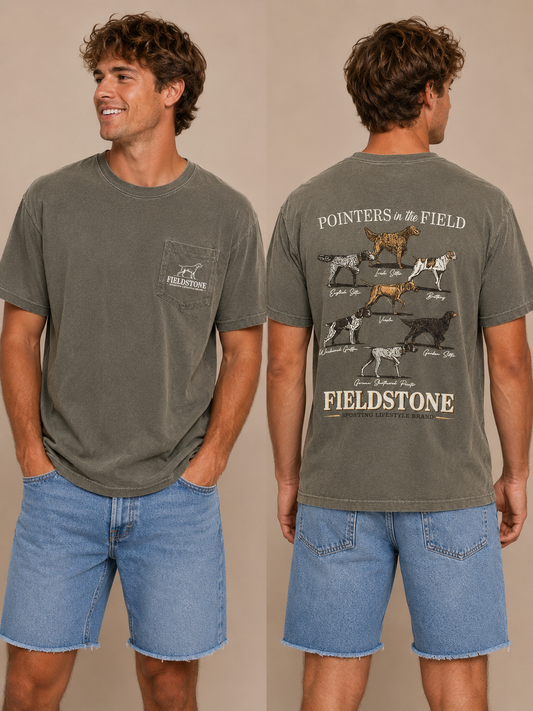 Adult Fieldstone Dog T-Shirt