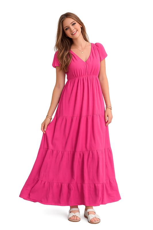 Carole Christian Ruched Dress