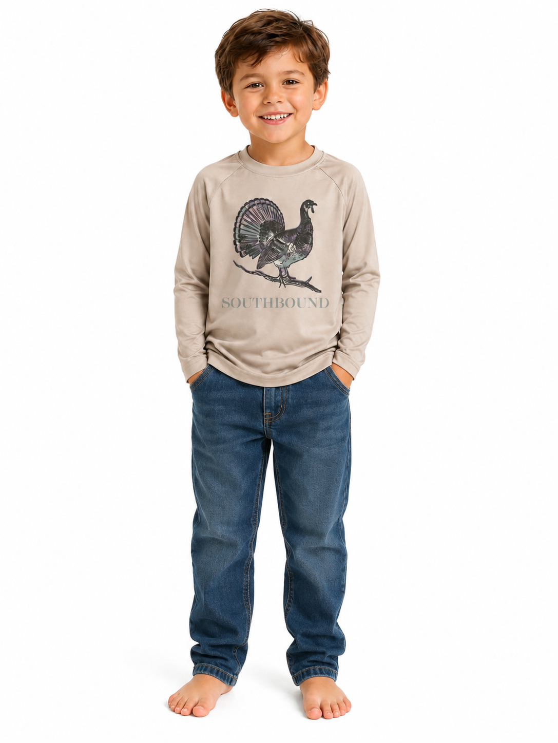 Boy's Longsleeve Turkey Shirt