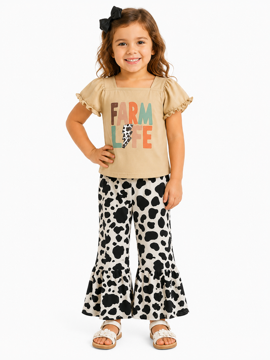 Girl's 'Farm Life' Outfit