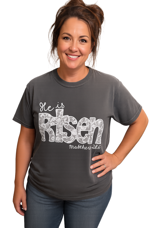 Adult He is Risen T-Shirt