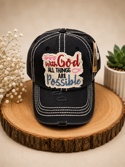 All Things Are Possible Cap