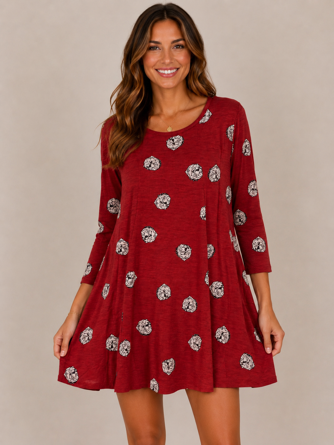 Georgia Bulldogs A-Line Dress