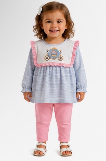 Girl's Carriage Smock Outfit