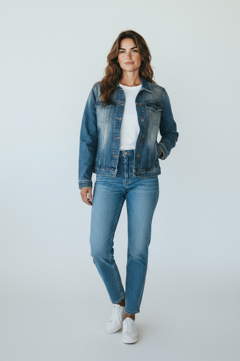 Medium Wash Jean Jacket
